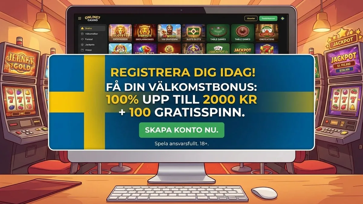 Registrera dig med bonus